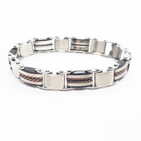 Double Side Reversible 12 mm Chain Bracelet
