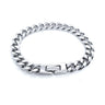 Stainless Steel 8 mm Wide Cuban Link Bracelet