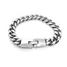 Stainless Steel 10 mm Wide Cuban Link Bracelet