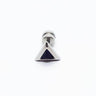 Stainless Steel Triangle Crystal Earring