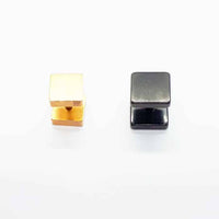 Stainless Steel 7mm Square Earring ME090-2