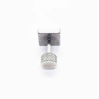 Stainless Steel 7mm Square Earring ME094-3