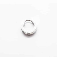 Surgical Steel Striped Hoop Earring ME097-2