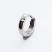 Stainless Steel High Polished Huggie