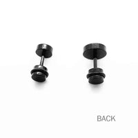Stainless Steel Bolt Head Screw Earring ME108-3