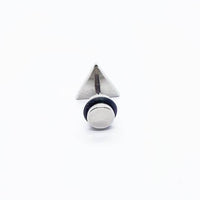 Stainless Steel Pyramid Earring