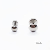 Stainless Steel Crystal Single Earring