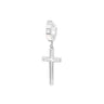 Cut Out Cross Single Drop Earring