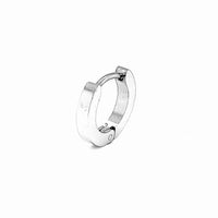 Stainless Steel Single Huggie Earring