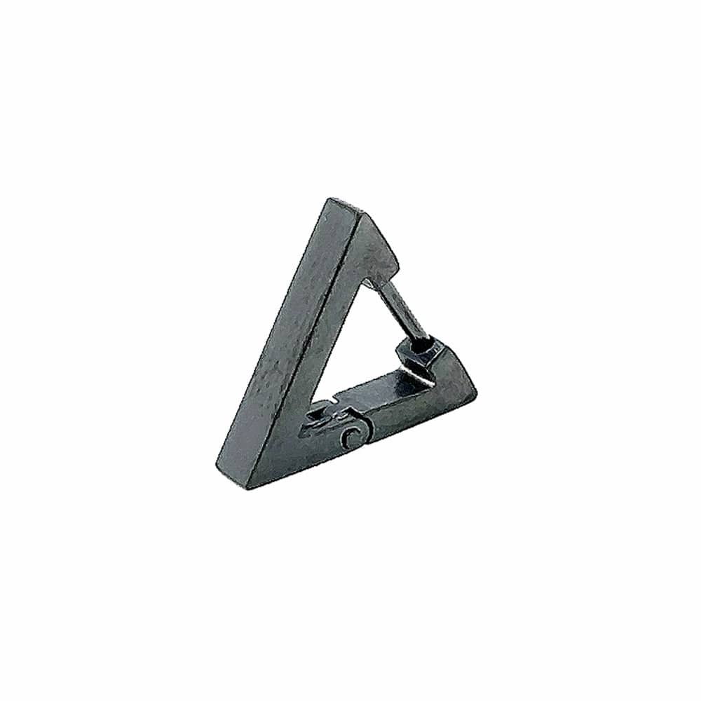 Triangle Shaped Hoop Earring