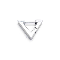 Triangle Shaped Hoop Earring