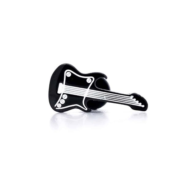 Electric Guitar Single Earring Black