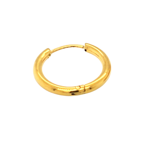 Stainless Steel Single Hoop Earring