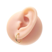 Stainless Steel Single Hoop Earring
