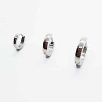 Stainless Steel High Polished Huggie