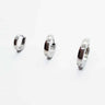 Stainless Steel High Polished Huggie