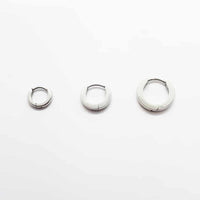 Stainless Steel High Polished Huggie