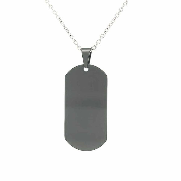 Stainless Steel Dog Tag Pendant