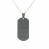 Stainless Steel Dog Tag Pendant
