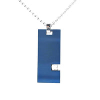 Stainless Steel Blue Pendant