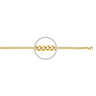Stainless Steel 4mm Curb Yellow Gold Chain