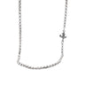 Stainless Steel Fleur de Lis Chain Necklace
