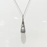 Silver Shade Freshwater Pearl Necklace