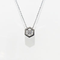 MO55 Hexagon necklace