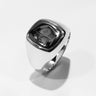 Sterling Silver Warrior's Head Intaglio Ring