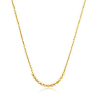 Ania Haie Modern Multiple Balls Necklace Yellow Gold