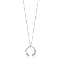 Silver Luxe Curve Necklace
