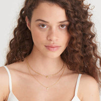 Gold Chunky Chain Padlock Necklace