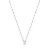 Silver Padlock Necklace