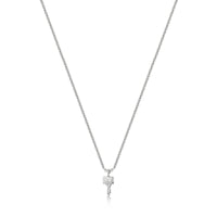 Silver Key Necklace