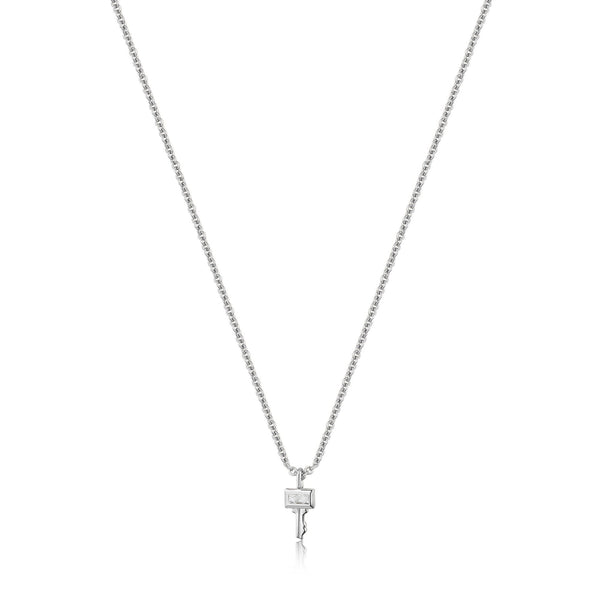 Silver Key Necklace