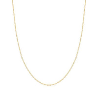 Gold Mini Link Charm Chain Necklace