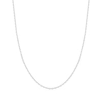 Silver Mini Link Charm Chain Necklace