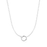 Ania Haie Silver Mini Link Charm Chain Connector Necklace
