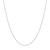 Silver Box Chain Necklace