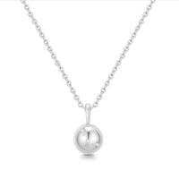 Silver Mother of Pearl Pendant Necklace