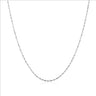 Silver Twisted Chain Necklace
