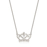 Precious Metal Princess Crown Necklace