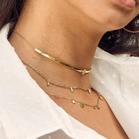 Silver Cluster Choker