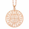 ATHENA Celtic Disc Necklace
