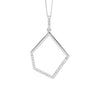 Geometric Silver Necklace