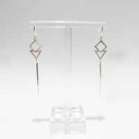 Geomatric Sterling Silver Earrings