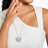 Butterfly Paradise Pendant in Silver