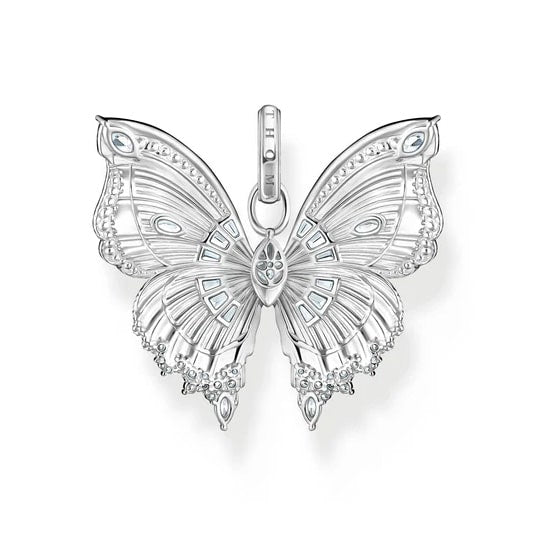 Butterfly Paradise Pendant in Silver