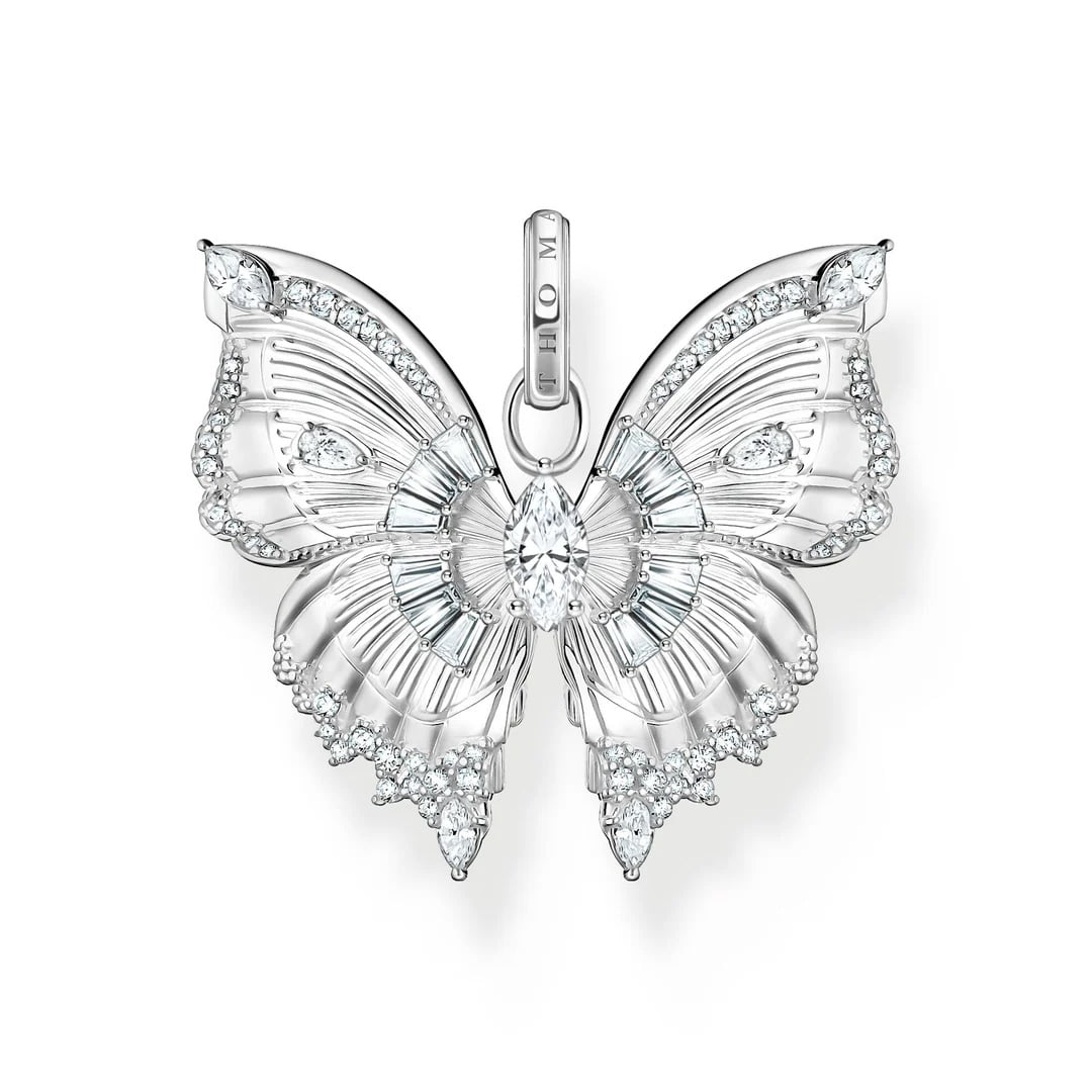 Butterfly Paradise Pendant in Silver
