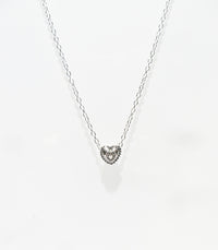 Small Heart Silver Necklace